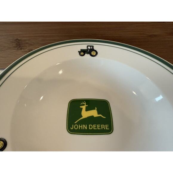 John Deere Cereal Soup Bowls Gibson Tractor Set Of‎ 3 - Picture 6 of 6